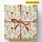 Personalized Garden Wrapping Paper, Whispers Of The Garden Wrapping Paper Rolls, Gift For Garden Lover