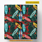 Personalized Surfing Wrapping Paper, Tropical Surfing Wrapping Paper Rolls, Gift Wrap For Surfing Lover