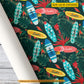 Personalized Surfing Wrapping Paper, Tropical Surfing Wrapping Paper Rolls, Gift Wrap For Surfing Lover