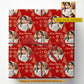 Personalized Christmas Tree Wrapping Paper, Merry Christmas In Red Background Wrapping Paper Rolls Xmas Gift