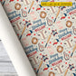 Personalized Baseball Birthday Wrapping Paper, Home Run Birthday Wrapping Paper Rolls, Gift Wrap For Baseball Lover