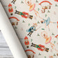 Nutcracker Ballet Christmas Wrapping Paper, Vintage Ballerina and Nutcracker Soldier Wrapping Paper Rolls, Xmas Gift Wrap For Ballet Lover