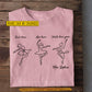 Personalized Ballet Teacher Two-sided T-shirt, Teach Them Love Them Watch Them Grow Tees Gift For Ballet Lover