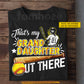 Personalized Softball Girl T-shirt, Grand Daughter Out There, Father's Day Gift For Softball Woman Lovers, Softball Players