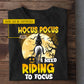 Funny Personalized Halloween Witch Riding Horse T-shirt, Hocus Pocus Tees Spooky Season Gift For Horse Riding Lovers