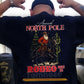 Funny Christmas Cowboy Backside T-shirt, Annual North Pole Tees Xmas Gift For Cowboys