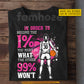 Motivational Personalized Basketball Girl T-shirt, In Order To Become The 1% Tees Gift For Basketball Lovers