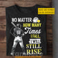 Personalized Softball Girl T-shirt, No Matter How Many Times I Fall Sport Tees Gift For Softball Lover