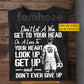 Personalized Soccer Man T-shirt, Don't Let A Win Get To Your Head Sport Tees Gift For Soccer Lover