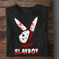 Halloween Hockey T-shirt, Slayboy Tees Spooky Season Gift For Hockey Lovers