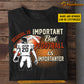 Cool Personalized Football Boy T-shirt, School Is Important But Football Is Importanter Sport Tees Gift For Football Lovers