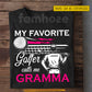 Funny Personalized Golf Man T-shirt, My Favorite Golfer Calls Me Gramma Sport Tees Gift For Golf Lover