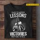 Personalized Boxing T-shirt, Pain Teaches Lessons Victories Never Will Sport Tees Gift For Boxing Lovers