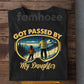 Skiing Dad Daughter T-shirt, Got Passed By My Daughter Sport Tees Father's Day Gift For Skiing Lovers