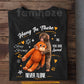 Punch Meme T-shirt, Hang In There Never Alone Tees Cute Monkey Encouragement Gift