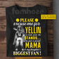 Personalized Softball Mama Daughter T-shirt, I'm Just A Proud Mama Daughter's Biggest Fan Tees Gift For Softball Lovers