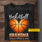 Personalized Basketball Grandma T-shirt, Basketball Grandma Sport Tees Gift For Basketball Lovers
