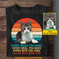 Funny Personalized Cat T-shirt, Every Snack You Make Tees Vintage Gift For Cat Lovers