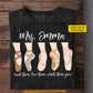 Personalized Ballet Teacher T-shirt, Teach Them Love Them Watch Them Grow Tees Gift For Ballet Lovers
