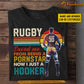 Funny Personalized Rugby Boy T-shirt, Rugby Saved Me Sport Tees Gift For Rugby Lovers