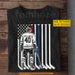 Personalized Hockey July 4th T-shirt, Patriotic Hockey American Flag Tees Independence Day Gift For Hockey Lover