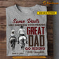 Personalized Horse Dad Daughter T-shirt, Great Dad Go Riding With Daughter Tee Father's Day Gift For Cowboy & Cowgirl Lovers, Horse Riding Lovers