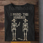 Funny Halloween Cowboy Skeleton T-shirt, I Found This Humerus Tees Spooky Season Gift For Cowboys, Skeleton Lover