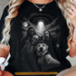 Funny Halloween Labrador Retriever Dog T-shirt, Just A Dog Taking A Selfie With The Wrong Crowd Tees Spooky Season Gift For Horror Movies Fan, Dog Lover