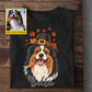 Personalized Thanksgiving Dog T-shirt, Thankful For This Face Tees Fall Season Autumn Gift For Dog Lover
