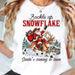 Funny Christmas Cowboy T-Shirt, Buckle Up Snowflake Santa's Coming To Town Tees Xmas Gift For Cowboys