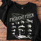 Fly Fishing Sweatshirt, Frequent Flyer Crewneck Sweatshirt Gift For Fly Fishing Lovers