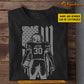 Cool Personalized Football Boy T-shirt, Proud Of USA Football Sport Tees Gift For Football Lovers