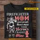 Personalized Firefighter Mom Son T-shirt, Firefighter Mom, Cool Mother's Day Gift For Mom From Firefighter Boy