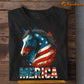 Horse July 14th T-shirt, Merica Tees July 14th Gift For Horse Lovers, American Lovers