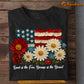 July 4th T-shirt, Land Of The Free Because Of The Brave Tees Gift For America Lovers