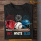 July 4th Baseball T-shirt, Red White Blue Baseball Tees Gift For Baseball Lovers