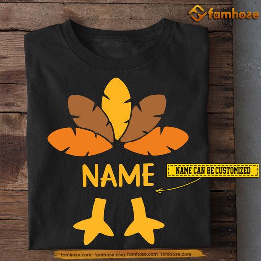 Personalized Thanksgiving T-shirt, Turkey, Thankful Gift For Your Loved Ones