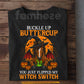 Funny Halloween Horse Witch T-Shirt, Buckle Up Buttercup Tees Spooky Season Gift For Horse Lover