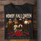 Funny Halloween Cowboy Riding T-shirt, Howdy Halloween Tees Spooky Season Gift For Cowboys