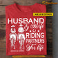 Personalized Couple Horse Riding T-shirt, Riding Partners For Life Tees Valentine's Day Gift For Cowboys And Cowgirls, Rodeo Lovers