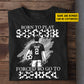 Funny Personalized Back To School Soccer Boy Kid T-shirt, Born To Play Soccer Sport Tees Gift For Soccer Lovers