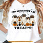Funny Halloween Dachshund Dog Boo T-shirt, Did Somebody Say Treat Tees Fall Spooky Season Gift For Wiener Dog Lover