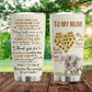 Mother's Day Elephant Tumbler, To My Mom You're My Sunshine Stainless Steel Tumbler, Tumbler Gifts For Elephant Lovers