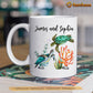 Personalized Turtle Mug, So Many In The Sea I Found You Mug, Cups Gift For Turtle Lovers, Turtle Owner