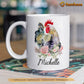 Personalized Chicken Mug, I Never Dreamed Grow Up To Be Super Cool Chicken Lady Mug, Cups Gift For Chicken Lovers, Chicken Owner