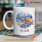 Personalized Turtle Mug, Today I Choose To Be A Turtle Gift For Turtle Lovers, Turtle Lovers Gift Mug, Cups, Turtle Owner