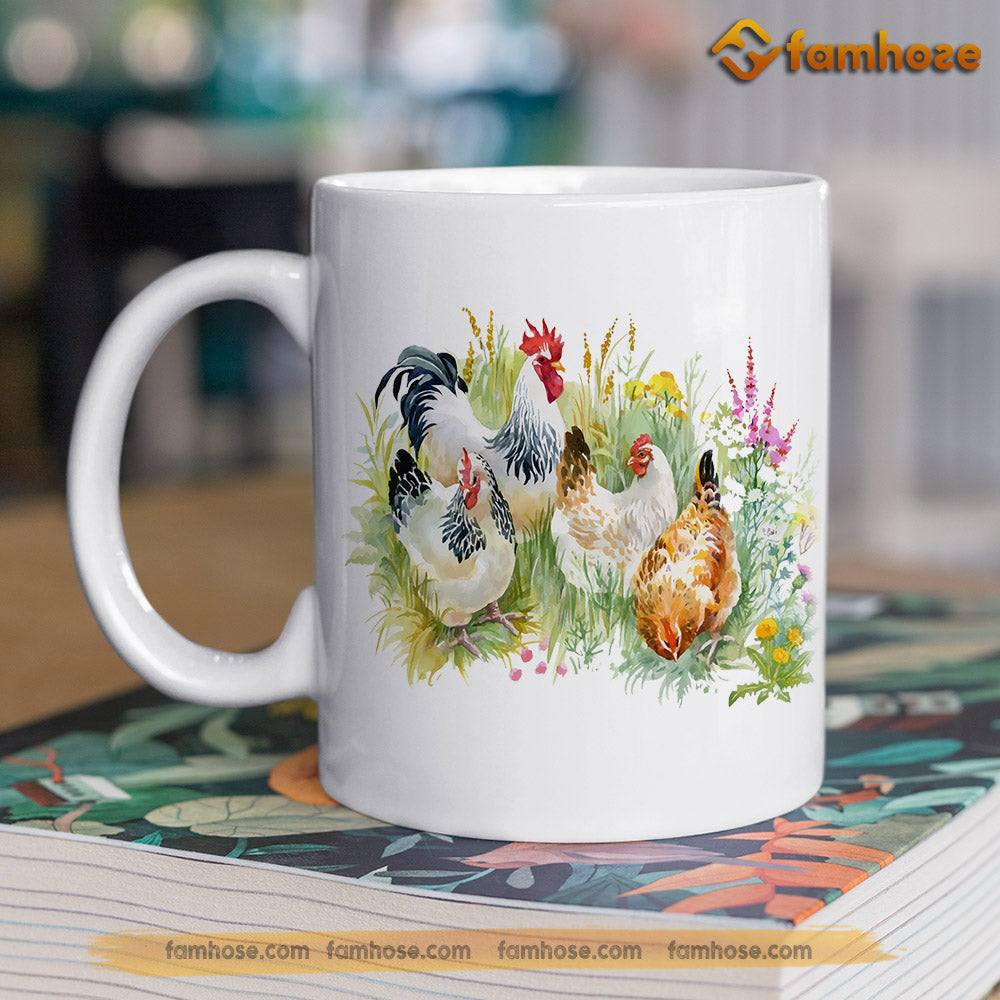 Chicken Mug, You Smell Like Drama And A Headache Gift For Chicken Lovers, Chicken Lovers Gift Mug, Cups, Chicken Owner