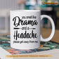 Chicken Mug, You Smell Like Drama And A Headache Gift For Chicken Lovers, Chicken Lovers Gift Mug, Cups, Chicken Owner