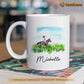 Personalized Horse Mug, I Ride Because When Everything In Life Is Wrong Gift For Horse Lovers, Horse Lovers Gift Mug, Cups, Horse Owner