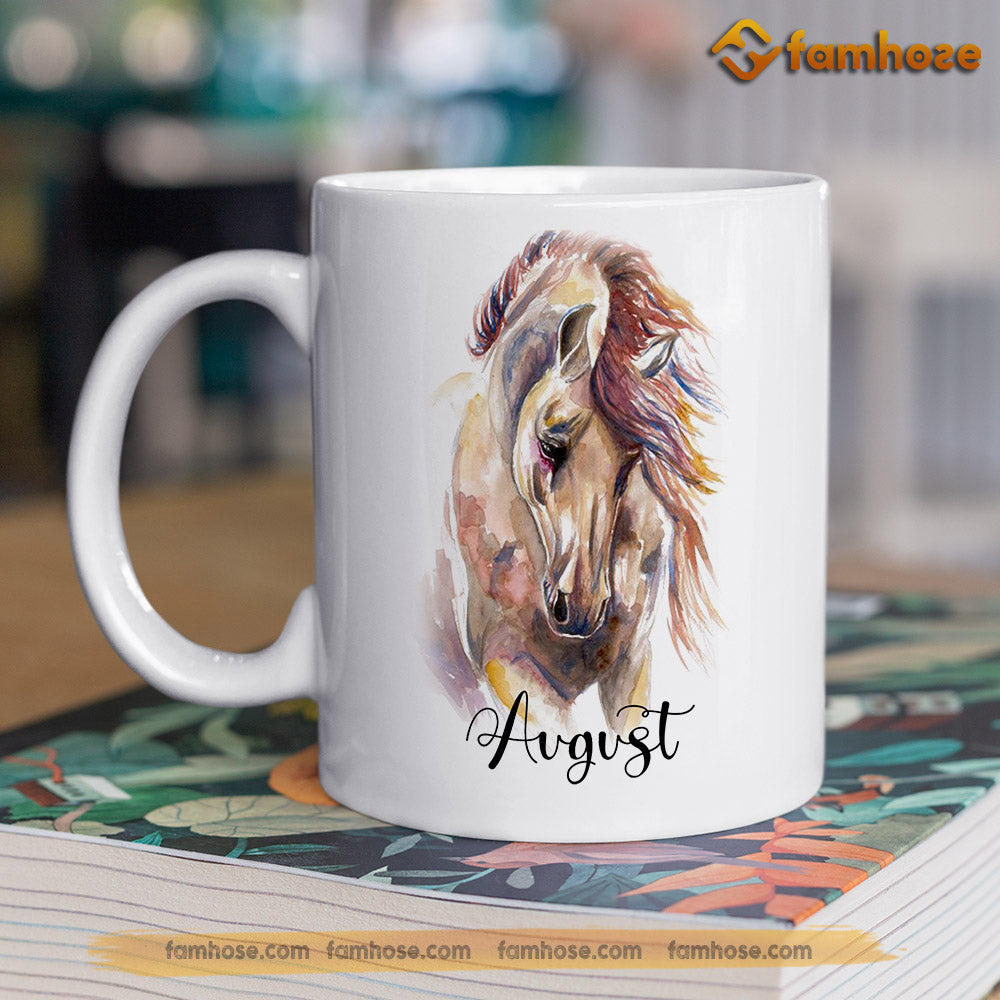 Personalized Horse Mug, Listen To The Wind It Talks Listen To The Silence Mug, Cups Gift For Horse Lovers, Horse Owner